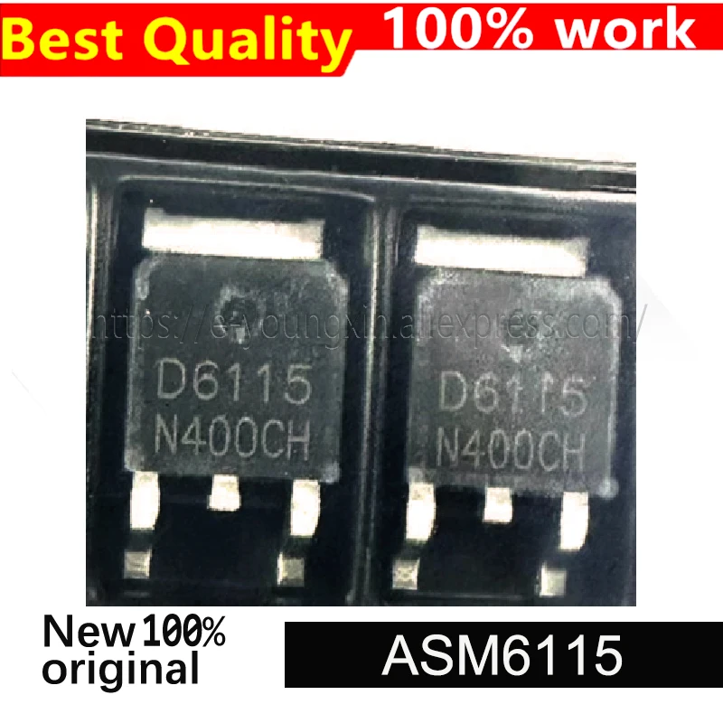 5 шт./лот ASM6115 D6115 TO 252 100% новый оригинальный запас
5 шт./лот ASM6115 D6115 TO 252 100% новый оригинальный запас