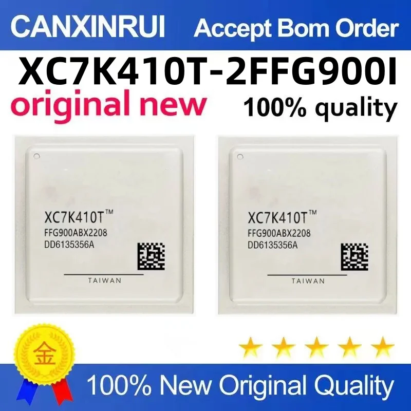 New original XC7K410T-2FFG900C 1FFG900I package BGA900 embedded programmable IC
New original XC7K410T-2FFG900C 1FFG900I package BGA900 embedded programmable IC