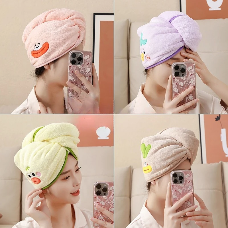 Cute and funny food stall dry hair hat, face wash headband, makeup remover, coral fleece absorbent dry hair towel
Cute and funny food stall dry hair hat, face wash headband, makeup remover, coral fleece absorbent dry hair towel