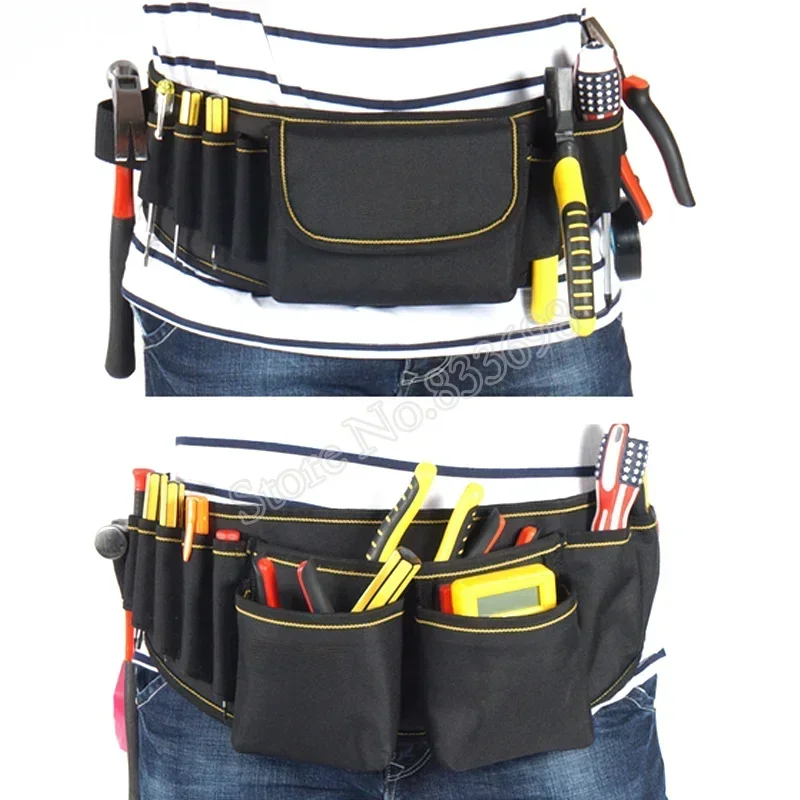 Adjustabe Convenient Organizer Pouch Electricians Bags Tool Belt Cloth Oxford Waist Bag Electrician
Adjustabe Convenient Organizer Pouch Electricians Bags Tool Belt Cloth Oxford Waist Bag Electrician