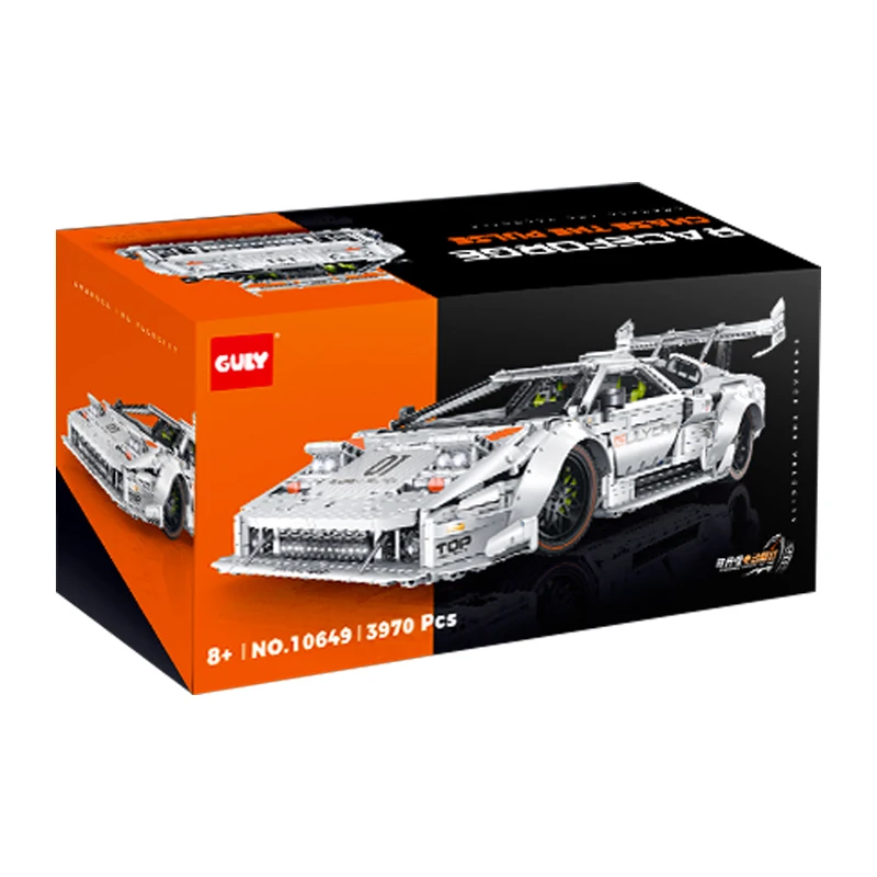 New 10649 1:8 MOC Technical RC Retro Sports Car LP5000 Building Blocks Assembling Racing Bricks Toys for Boys Christmas Gift Set
New 10649 1:8 MOC Technical RC Retro Sports Car LP5000 Building Blocks Assembling Racing Bricks Toys for Boys Christmas Gift Set