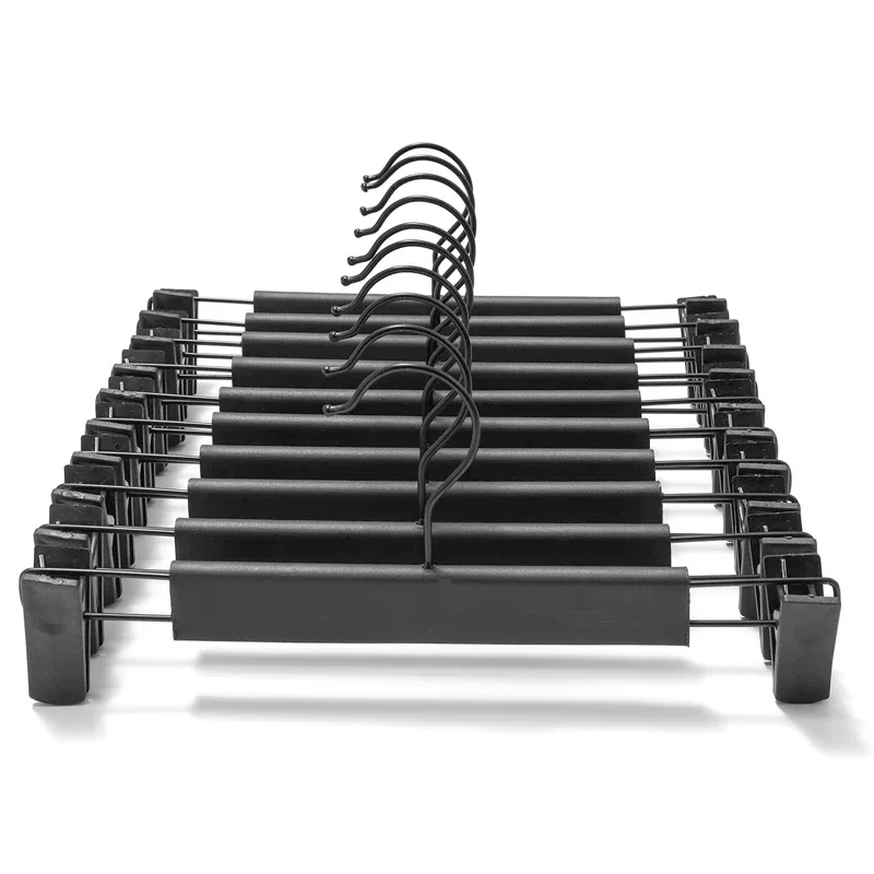 10Pcs Clothes Pants Hangers, Space-Saving Skirt Holders, Adjustable Clips, Trouser Hangers, Clothes Coat Garment Jeans Hangers
10Pcs Clothes Pants Hangers, Space-Saving Skirt Holders, Adjustable Clips, Trouser Hangers, Clothes Coat Garment Jeans Hangers