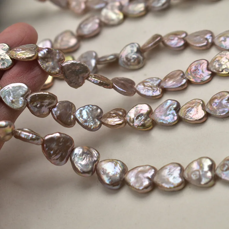 Grey Heart-Shaped Freshwater Pearls Baroque Irregularly Pearls Loose Beads for Making DIY Necklace Bracelet Jewelry Accessories
Grey Heart-Shaped Freshwater Pearls Baroque Irregularly Pearls Loose Beads for Making DIY Necklace Bracelet Jewelry Accessories