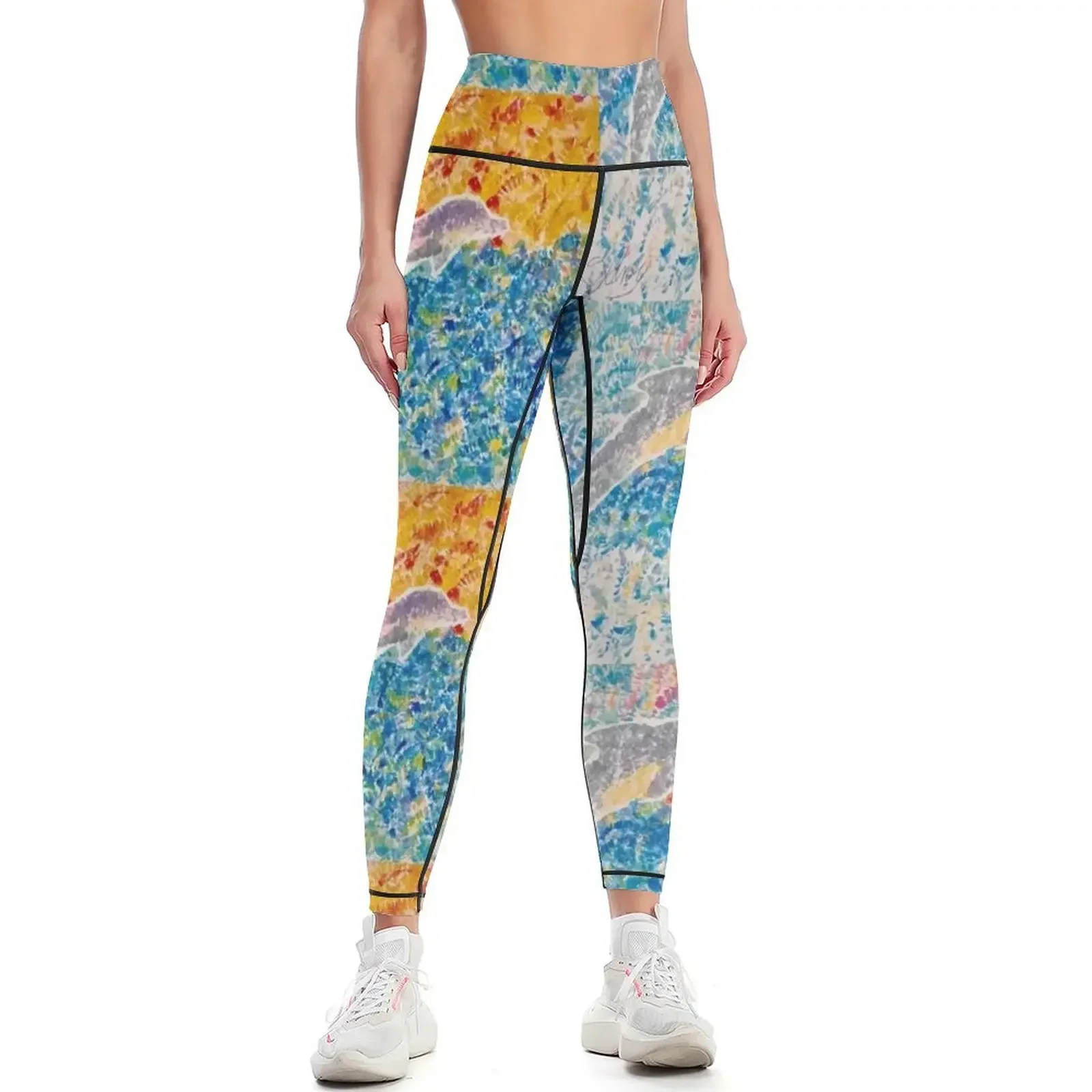Dolphins Dancing at Sunrise Leggings sports shirts gym Women's sportswear Women sports Womens Leggings
Dolphins Dancing at Sunrise Leggings sports shirts gym Women's sportswear Women sports Womens Leggings