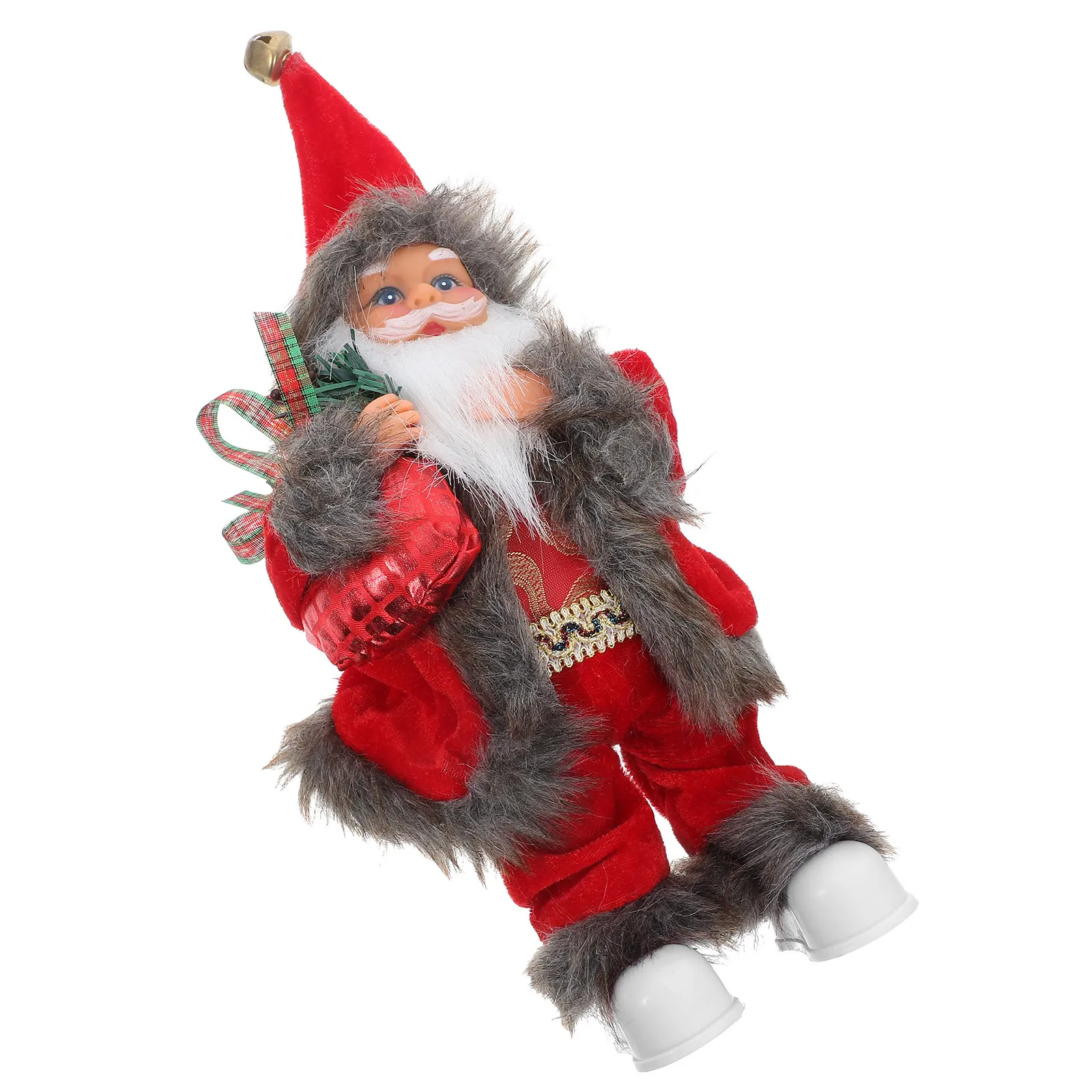 Electric Musical Santa Claus Statue Christmas Decor for Tabletop Desktop Xmas Scene Prop Festive Moving Adorable Holiday
Electric Musical Santa Claus Statue Christmas Decor for Tabletop Desktop Xmas Scene Prop Festive Moving Adorable Holiday
