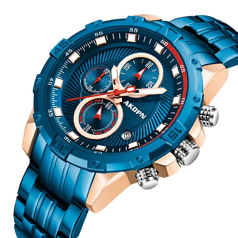 Мужские часы из нержавеющей стали, деловые часы для мужчин, водонепроницаемые модные светящиеся хронографы, кварцевые наручные часы Relogio Masculino 
Мужские часы из нержавеющей стали, деловые часы для мужчин, водонепроницаемые модные светящиеся хронографы, кварцевые наручные часы Relogio Masculino