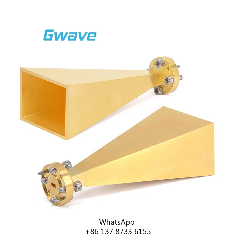 Gwave GHA600900-20 WR-12 E Band 60-90GHz Rectangular 25dBi Gain Horn Antenna With Coaxial Mounting For RF Communication
Gwave GHA600900-20 WR-12 E Band 60-90GHz Rectangular 25dBi Gain Horn Antenna With Coaxial Mounting For RF Communication