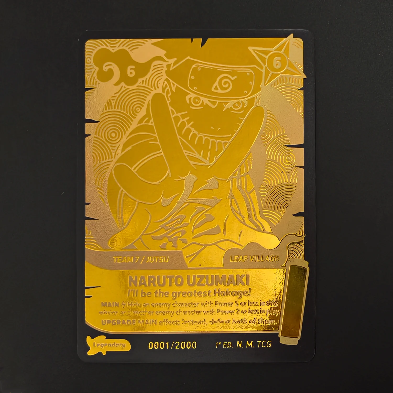 2026 DIY Texture Naruto Card Naruto Uzumaki Legendary Gold Foil Card 0001/2000 Limited Edition Hot Anime Collectible TCG Cards
2026 DIY Texture Naruto Card Naruto Uzumaki Legendary Gold Foil Card 0001/2000 Limited Edition Hot Anime Collectible TCG Cards