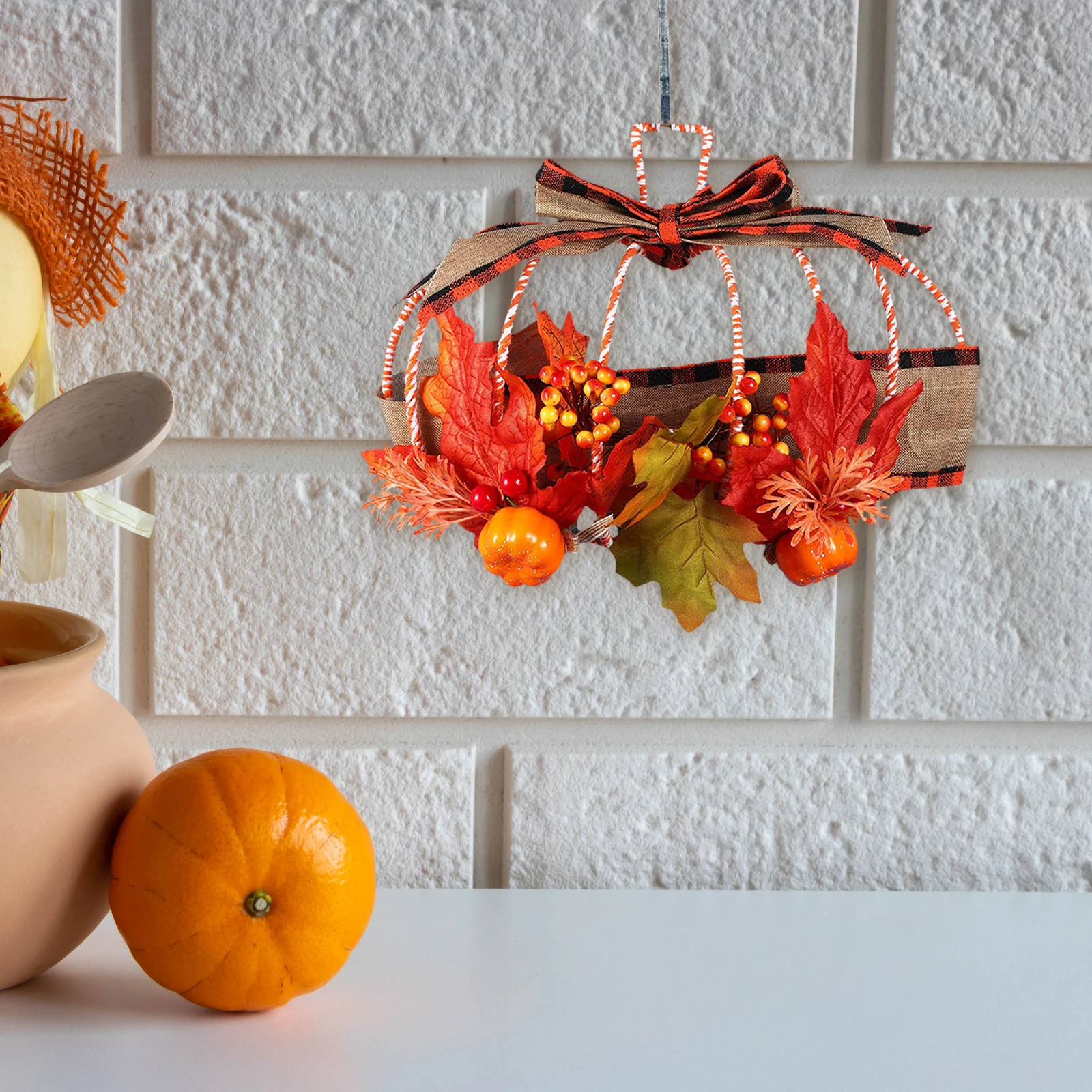 2Pcs Pumpkin Wreath Metal Wire Frame Fall DIY Sturdy Iron Wire Form for Thanksgiving Harvest Festival Decoration
2Pcs Pumpkin Wreath Metal Wire Frame Fall DIY Sturdy Iron Wire Form for Thanksgiving Harvest Festival Decoration