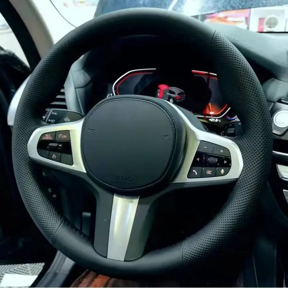 Car Steering Wheel Cover DIY Microfiber Leather Hand Sewing For BMW 228i 230i 320i 328i 330i 335i 340i 428i 430i 435i 440i 525i
Car Steering Wheel Cover DIY Microfiber Leather Hand Sewing For BMW 228i 230i 320i 328i 330i 335i 340i 428i 430i 435i 440i 525i