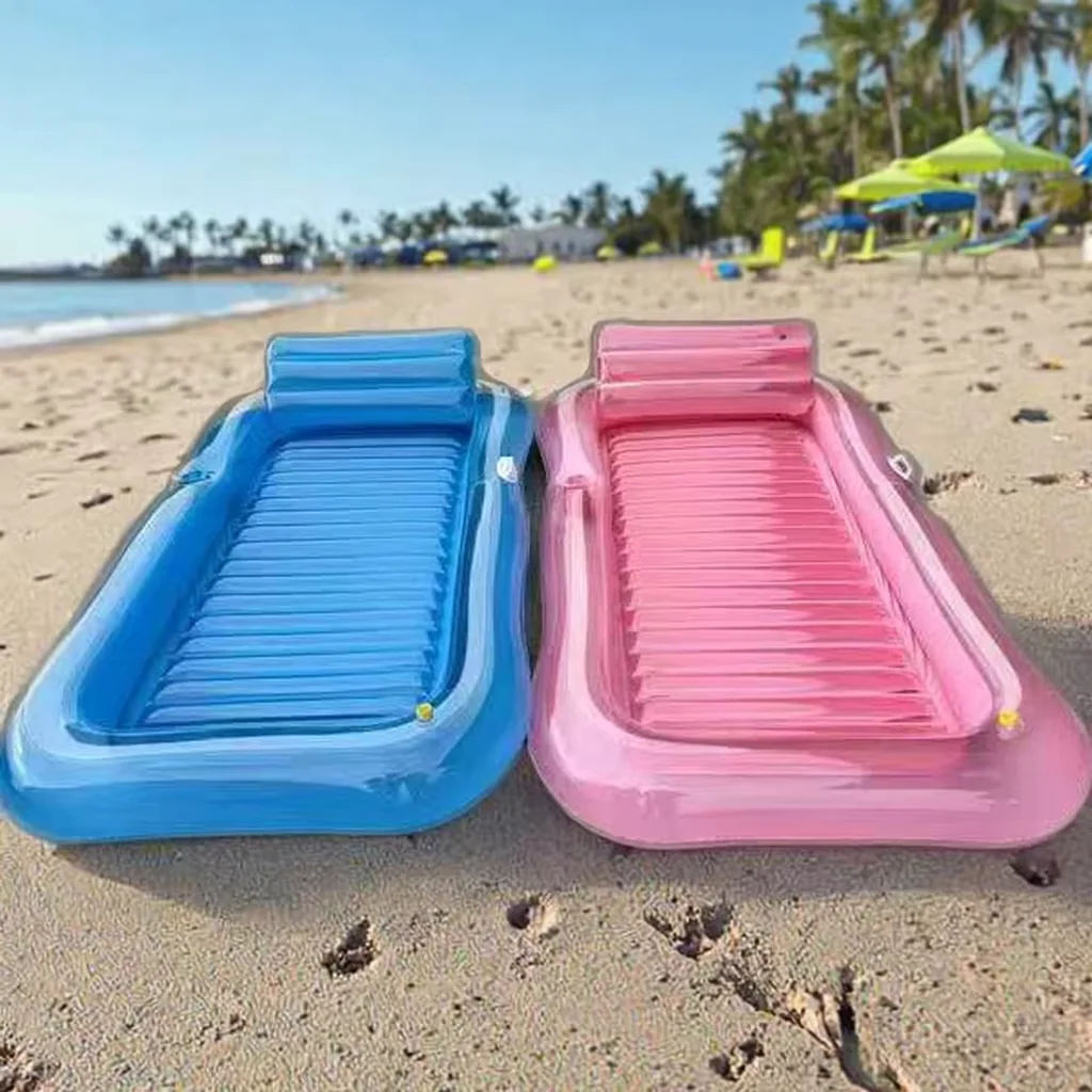 Надувной плавающий матрас для бассейна — премиальный надувной лежак из ПВХ с подушкой-подголовником для загара, комфортный плавучий матрас для плавания
Надувной плавающий матрас для бассейна — премиальный надувной лежак из ПВХ с подушкой-подголовником для загара, комфортный плавучий матрас для плавания