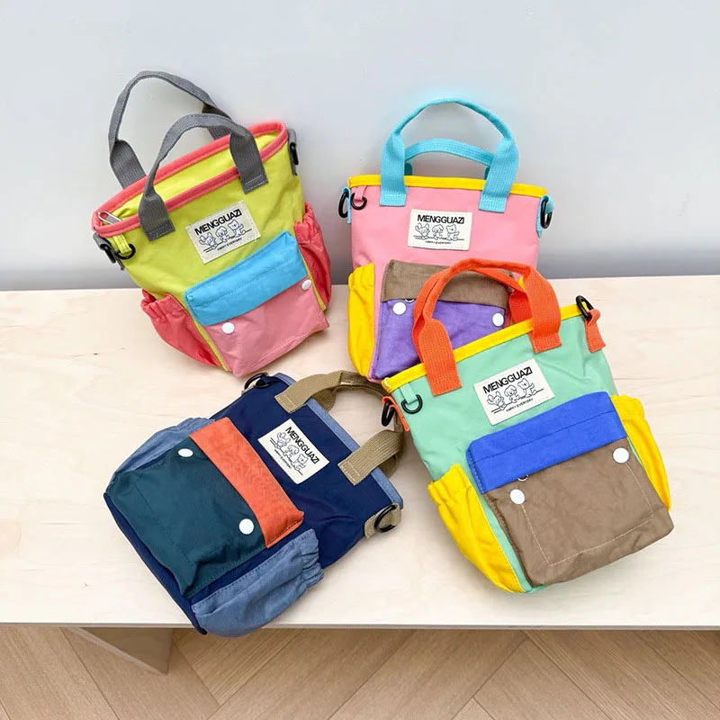 2026 New Kids Bag Color Blocking Girls Crossbody Bag Letter Dogs Children Handbag Large Capacity Boys Shoulder Bag
2026 New Kids Bag Color Blocking Girls Crossbody Bag Letter Dogs Children Handbag Large Capacity Boys Shoulder Bag