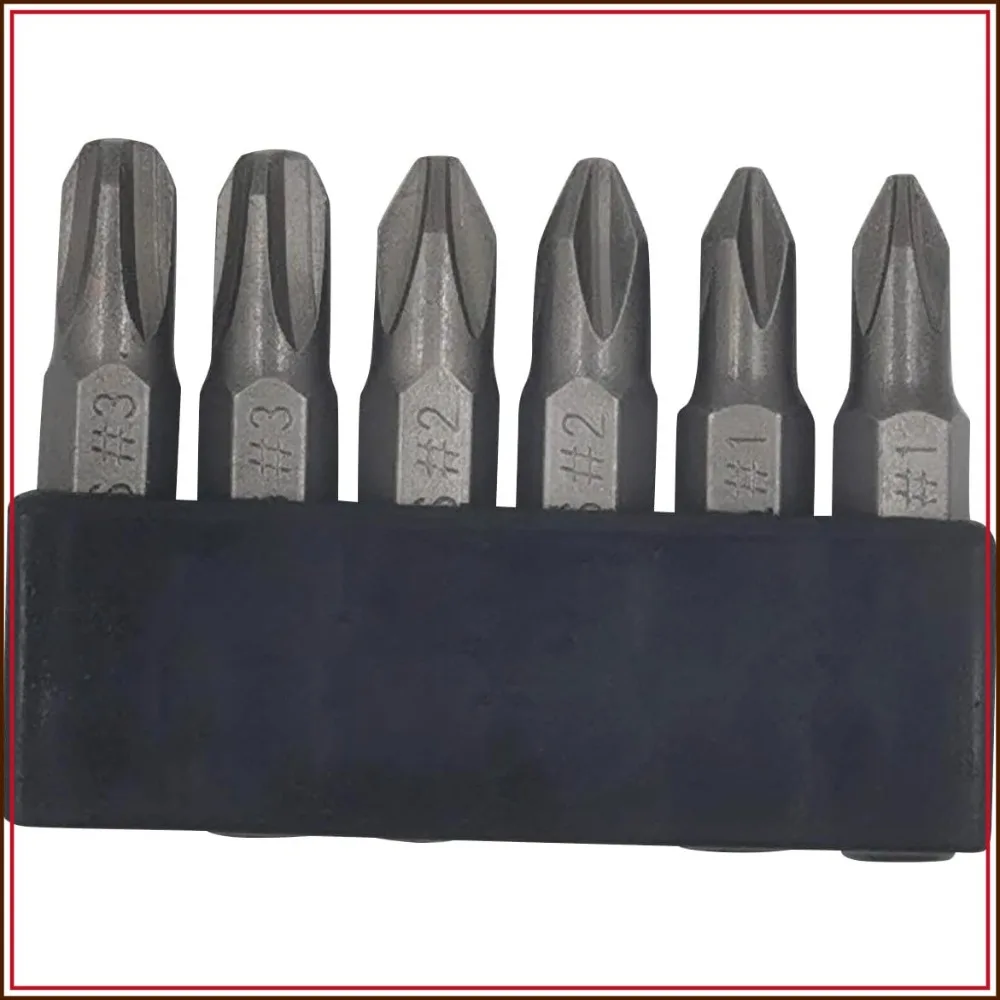 6Pcs 35mm JIS Screwdriver Bit Set, Magnetic Tip, 1/4 Hex Shank, S2 Alloy Steel, 6-Slot Strip – for Japanese Motorcycles & Cars
6Pcs 35mm JIS Screwdriver Bit Set, Magnetic Tip, 1/4 Hex Shank, S2 Alloy Steel, 6-Slot Strip – for Japanese Motorcycles & Cars