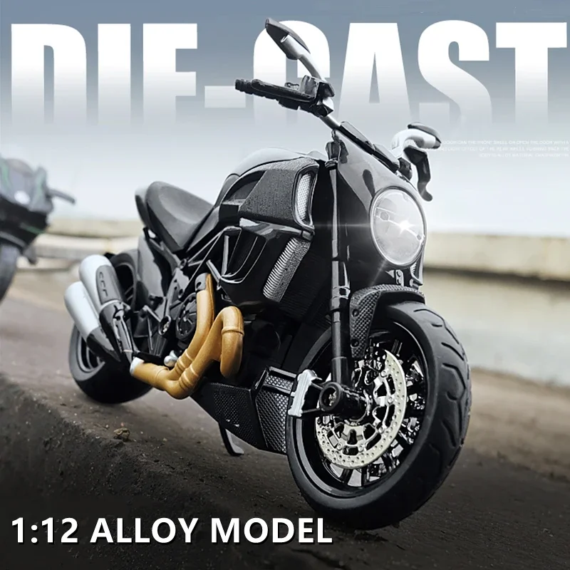1/12 Ducati Streetfighter Alloy Motorcycles Model Diecast Simulation Metal Racing Street Motorcycles Model Sound
1/12 Ducati Streetfighter Alloy Motorcycles Model Diecast Simulation Metal Racing Street Motorcycles Model Sound