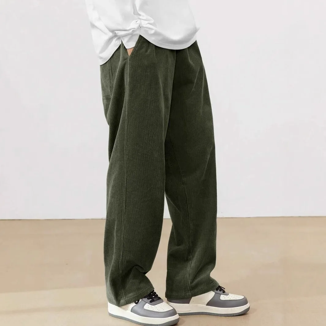 Loose Men's Autumn Winter Wide Leg Pants Draped Casual Trousers Pure Color Simple Trendy Workwear mid Waist Long Pants
Loose Men's Autumn Winter Wide Leg Pants Draped Casual Trousers Pure Color Simple Trendy Workwear mid Waist Long Pants
