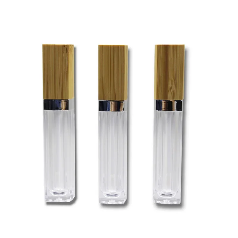 20pcs Lip Gloss Bottle 6ml Empty Square Clear AS Plastic Bamboo Wooden Lid Cosmetic Packing Lipgloss Liqluid Refillable Tubes
20pcs Lip Gloss Bottle 6ml Empty Square Clear AS Plastic Bamboo Wooden Lid Cosmetic Packing Lipgloss Liqluid Refillable Tubes