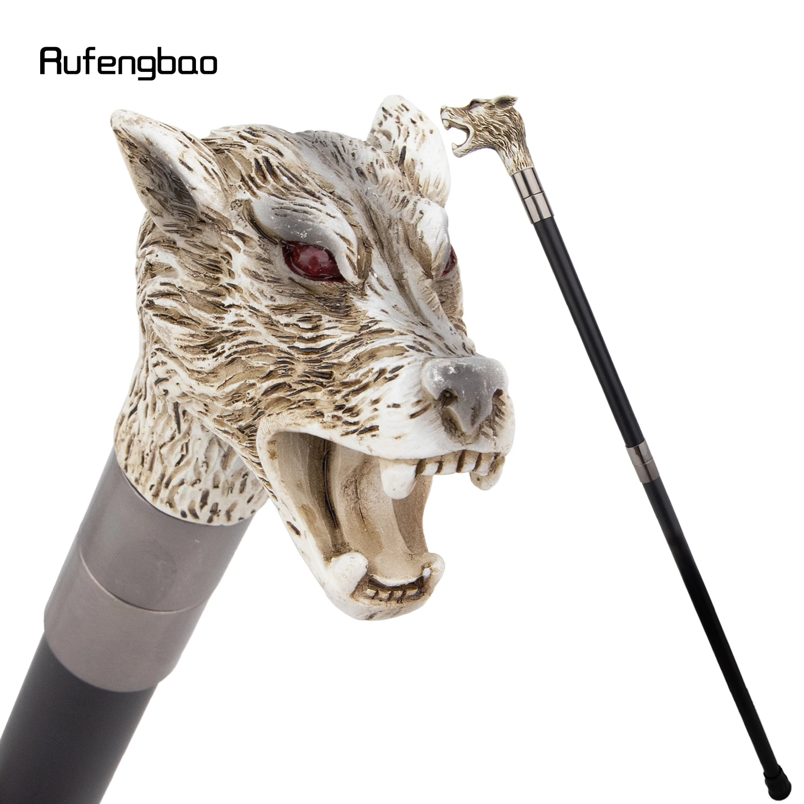 Трость с головой волка из желтой смолы с красными глазами для косплея, стимпанка и повседневного использования, в подарочной коробке, 94 см
Трость с головой волка из желтой смолы с красными глазами для косплея, стимпанка и повседневного использования, в подарочной коробке, 94 см