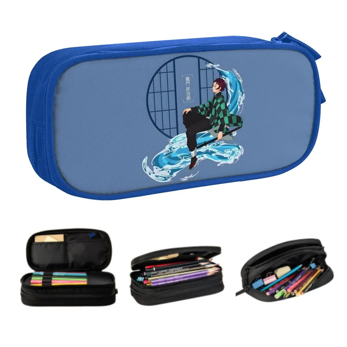 Custom Cute Animation Demon S-Slayer Pencil Case for Boy Girl Big Capacity Tanjiro Kamado Pencil Bag Stationery
Custom Cute Animation Demon S-Slayer Pencil Case for Boy Girl Big Capacity Tanjiro Kamado Pencil Bag Stationery