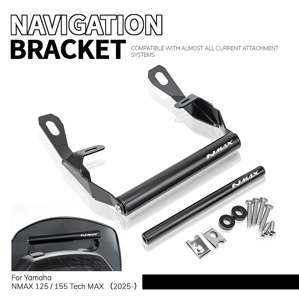 Motorcycle For Yamaha NMAX 155 125 NMAX155 Tech MAX 2025- Navigation Bracket GPS Mount Device Carrier SMART PHONE Adapt Holder
Motorcycle For Yamaha NMAX 155 125 NMAX155 Tech MAX 2025- Navigation Bracket GPS Mount Device Carrier SMART PHONE Adapt Holder