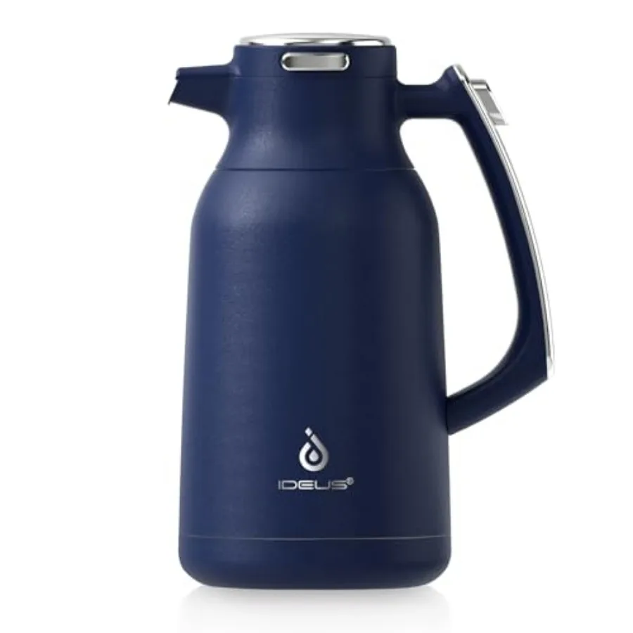 Thermal Coffee Carafe 2000ml Stainless Steel Double Wall Insulated Vacuum Flask Water Jug Coffee Server and Beverage Dispenser
Thermal Coffee Carafe 2000ml Stainless Steel Double Wall Insulated Vacuum Flask Water Jug Coffee Server and Beverage Dispenser
