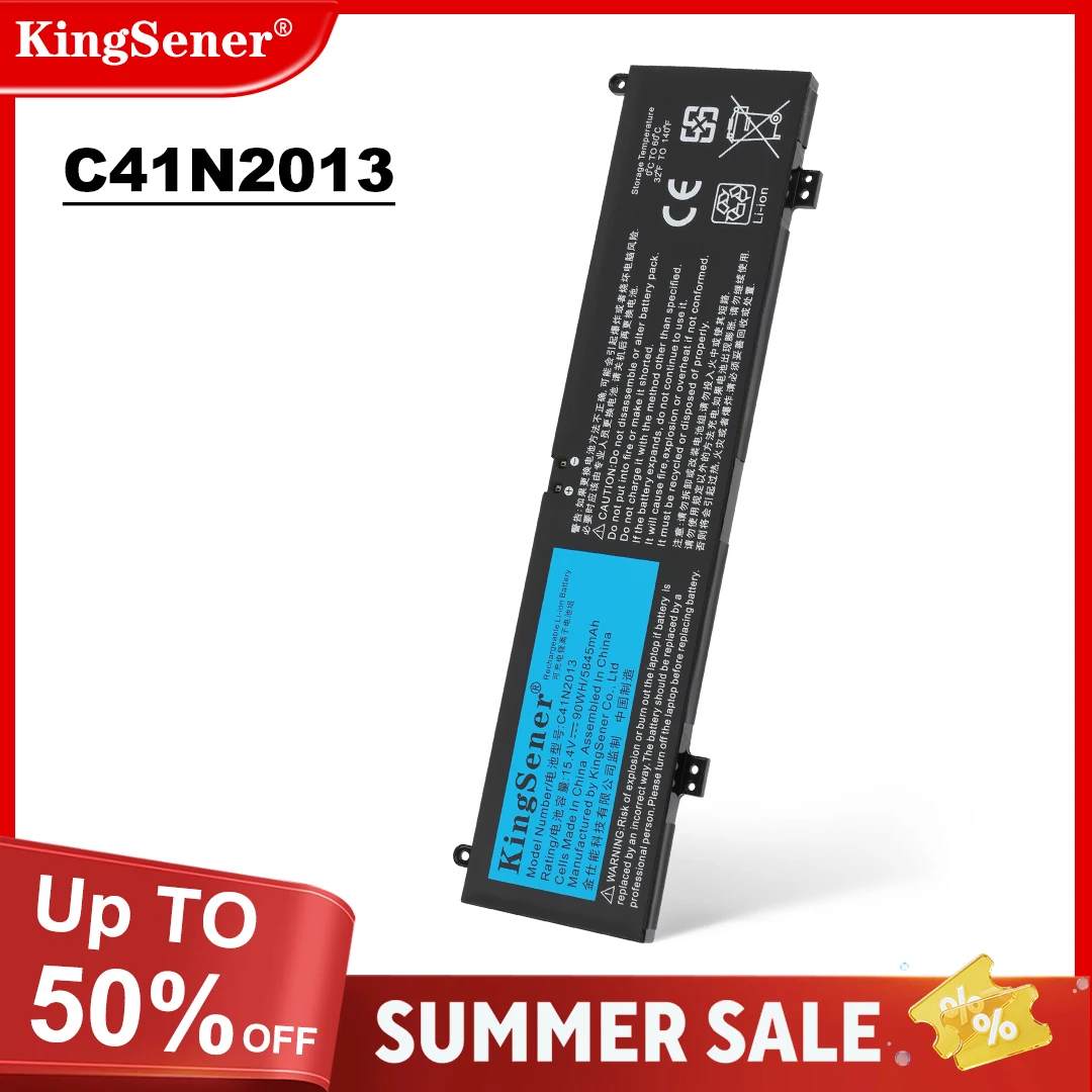 KingSener 90W C41N2013 C41N2013-1 Laptop Battery For ASUS ROG Strix G513 G513IM G713 G713IM G713QM Rog G533 G533QM G533QR G733ZM
KingSener 90W C41N2013 C41N2013-1 Laptop Battery For ASUS ROG Strix G513 G513IM G713 G713IM G713QM Rog G533 G533QM G533QR G733ZM