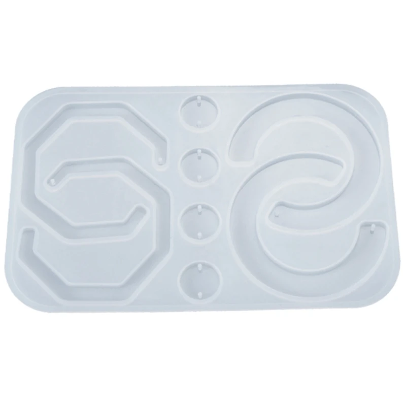 Silicone Earring Mold, Earring Resin Mold, Jewelry Making Tools, Suitable For Craft Lovers DIY Fashion Pendant Jewelry
Silicone Earring Mold, Earring Resin Mold, Jewelry Making Tools, Suitable For Craft Lovers DIY Fashion Pendant Jewelry