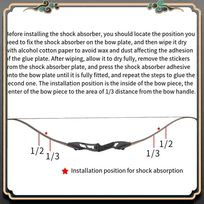 Premium 2Pcs Archery Limb Dampeners Rubber Shock Absorbers Bow Bowstring Noise Reduction Equipment Recurve Bow Accessories
Premium 2Pcs Archery Limb Dampeners Rubber Shock Absorbers Bow Bowstring Noise Reduction Equipment Recurve Bow Accessories