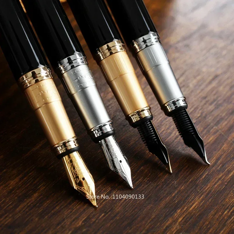 Горячая новинка: перьевая ручка Picasso 906 Athens Dynasty с тонким/изогнутым пером для каллиграфии, в оригинальной коробке (опционально), черная, с благородным золотым/серебряным декором.
Горячая новинка: перьевая ручка Picasso 906 Athens Dynasty с тонким/изогнутым пером для каллиграфии, в оригинальной коробке (опционально), черная, с благородным золотым/серебряным декором.