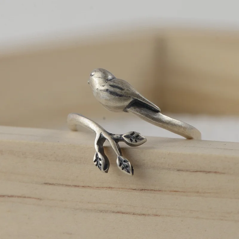 New 2023 Vintage Fashion Personalized Bird Ring Unisex Silver Color Open Ring Banquet Jewelry Accessories Gift
New 2023 Vintage Fashion Personalized Bird Ring Unisex Silver Color Open Ring Banquet Jewelry Accessories Gift