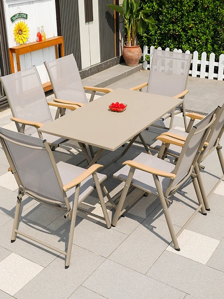 Zili folding tables and chairs outdoor leisure courtyard garden simple modern outdoor open-air balcony open-air terrace
Zili folding tables and chairs outdoor leisure courtyard garden simple modern outdoor open-air balcony open-air terrace