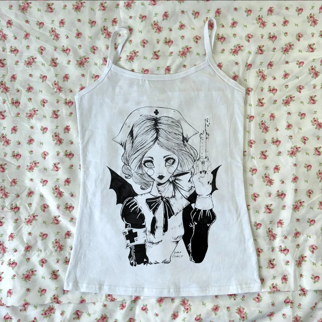 cute Anime printing Crop top Summer street T-shirt Y2k 2000s Tops Sexys Aesthetic Tops Gothic Clothes Women's Harajuku Baby Top
cute Anime printing Crop top Summer street T-shirt Y2k 2000s Tops Sexys Aesthetic Tops Gothic Clothes Women's Harajuku Baby Top