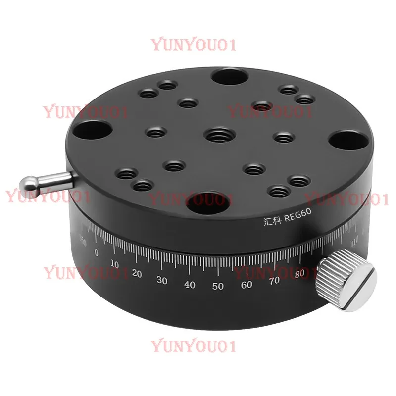 R-axis rotation fine adjustment displacement slide table high-precision knob feed type visual coupling platform REG25/40/60
R-axis rotation fine adjustment displacement slide table high-precision knob feed type visual coupling platform REG25/40/60