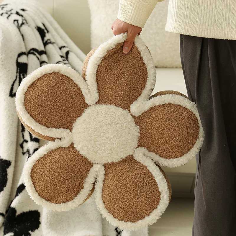 Stuffed Petal Flower Cushion Girly Room Decor Sunflower Pillow Bay Window Pink Flower Setting for Kids Bedroom Seat Pillow
Stuffed Petal Flower Cushion Girly Room Decor Sunflower Pillow Bay Window Pink Flower Setting for Kids Bedroom Seat Pillow