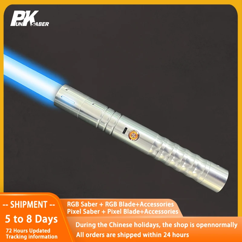 PunkSaber Laser Saber Xenopixel Lightsaber Metal Hilt 34 Soundfonts Color Infinite Change Smooth Swing Heavy Dueling Laser Sword
PunkSaber Laser Saber Xenopixel Lightsaber Metal Hilt 34 Soundfonts Color Infinite Change Smooth Swing Heavy Dueling Laser Sword