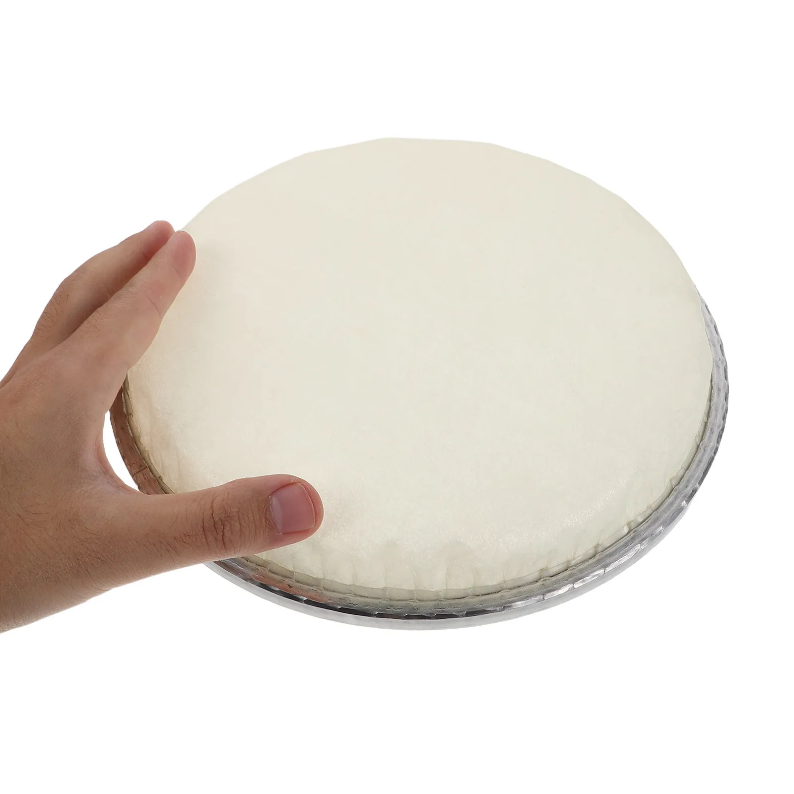 8 Inch Round African Drum Skin Replacement High Durability Balanced Tone Djembe Head Skin for Hand Drum Jazz Snare Percussion
8 Inch Round African Drum Skin Replacement High Durability Balanced Tone Djembe Head Skin for Hand Drum Jazz Snare Percussion
