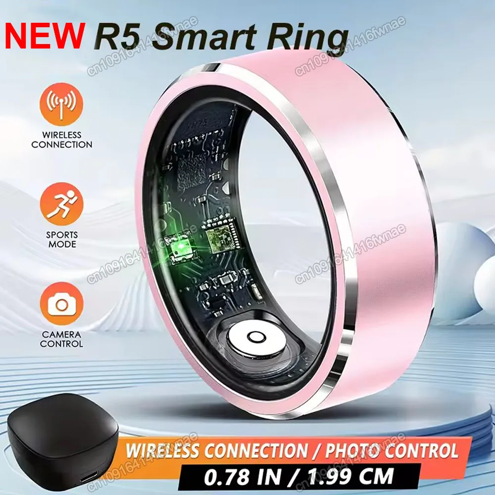 Смарт-кольцо для Xiaomi R5, многофункциональное, IP68, водонепроницаемое, Bluetooth, фото, пульсометр, кислород в крови, монитор сна, мужское и женское кольцо 2025
Смарт-кольцо для Xiaomi R5, многофункциональное, IP68, водонепроницаемое, Bluetooth, фото, пульсометр, кислород в крови, монитор сна, мужское и женское кольцо 2025