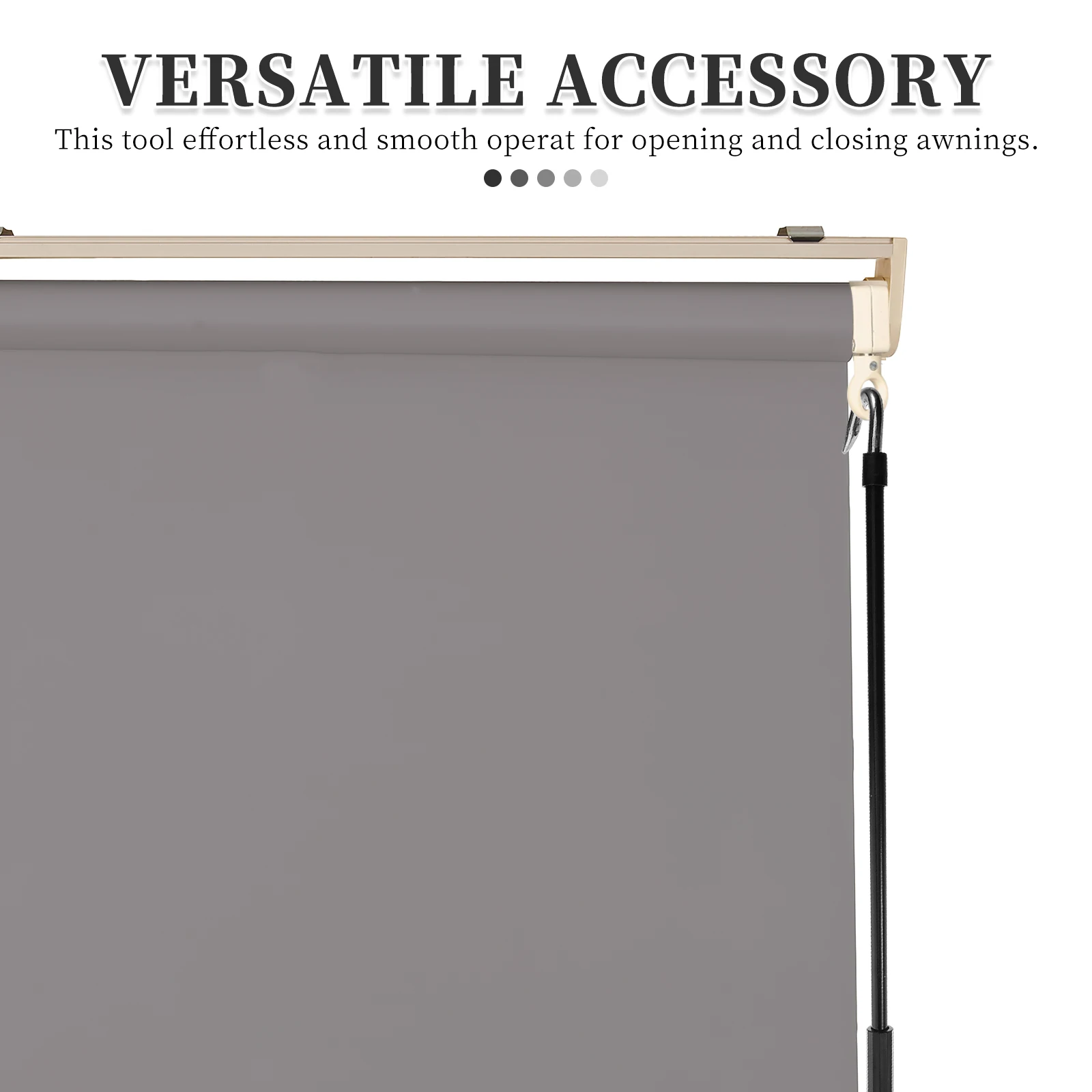 Sunshade Hand Rod Lightweight Awning Handle Crank for Outdoor Patio Portable Manual Wand Universal Black Opener Canopy Handles
Sunshade Hand Rod Lightweight Awning Handle Crank for Outdoor Patio Portable Manual Wand Universal Black Opener Canopy Handles