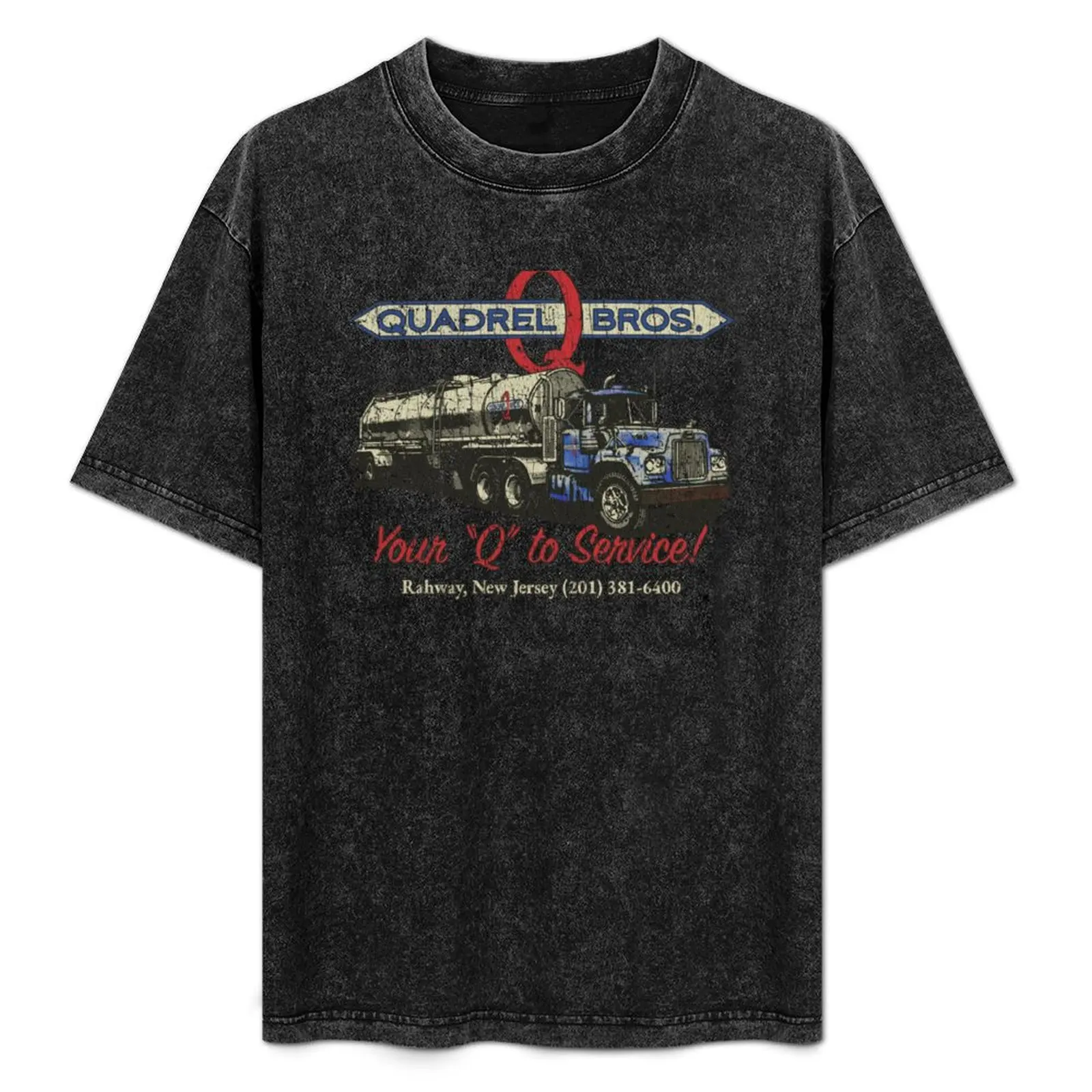 Quadrel Brothers Trucking 1947 T-Shirt Vintage Print Crew Neck Tee
Quadrel Brothers Trucking 1947 T-Shirt Vintage Print Crew Neck Tee