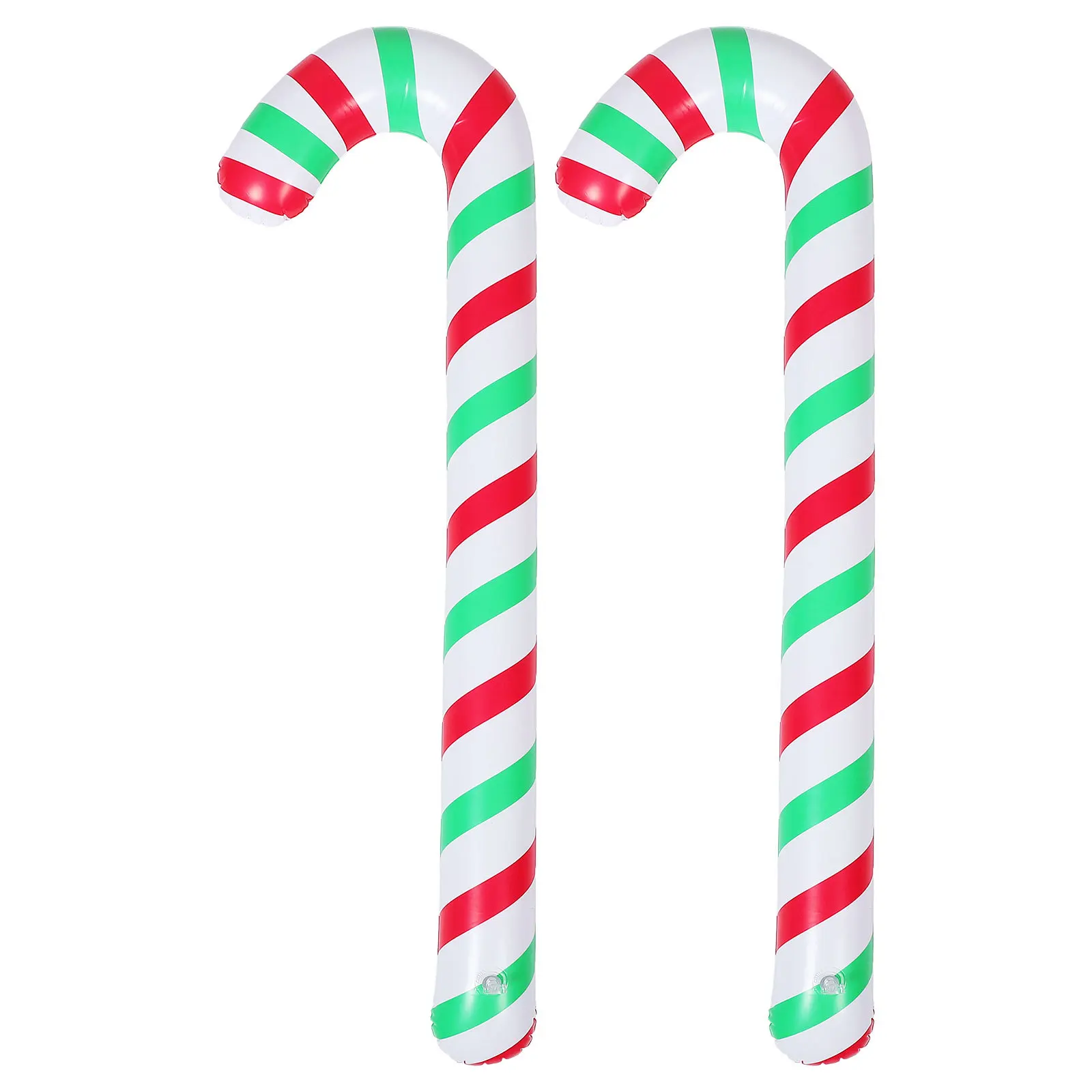 2Pcs Inflatable PVC Candy Canes Christmas Decorations Giant Indoor Outdoor Party Balloons Festive Decor Inflatable Candy Canes
2Pcs Inflatable PVC Candy Canes Christmas Decorations Giant Indoor Outdoor Party Balloons Festive Decor Inflatable Candy Canes
