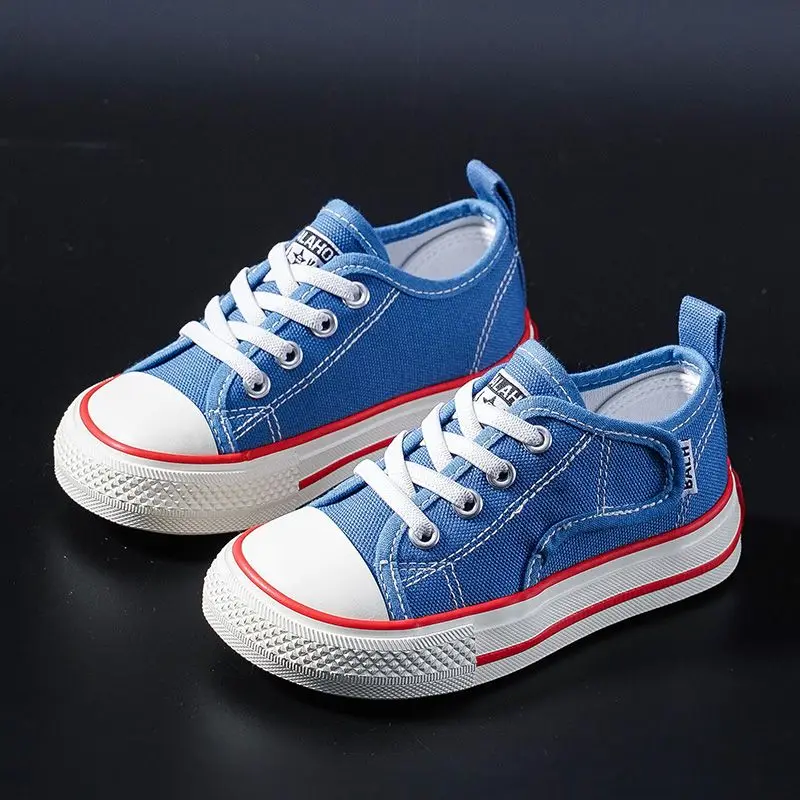 Kids Canvas Shoes Spring Autumn New Style Boys Girls Classic Black Breathable Non-Slip Soft Sole Casual Korean Style Trendy
Kids Canvas Shoes Spring Autumn New Style Boys Girls Classic Black Breathable Non-Slip Soft Sole Casual Korean Style Trendy