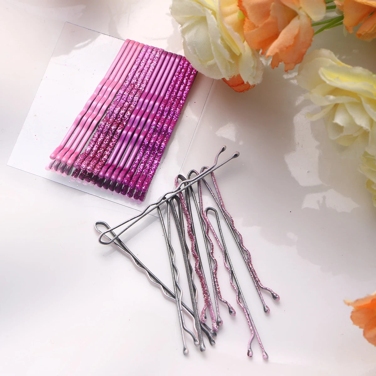 72pcs Glitter Hair Clips Pure Color Barrettes Kids Snap Hairpins Bright Colors Abundant Quantity Long Term Use Toddler
72pcs Glitter Hair Clips Pure Color Barrettes Kids Snap Hairpins Bright Colors Abundant Quantity Long Term Use Toddler