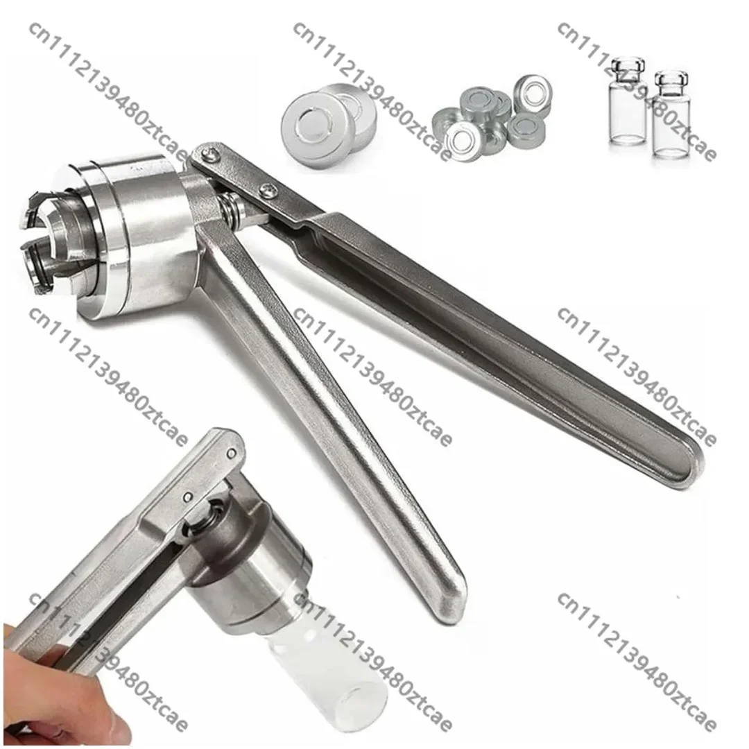 Stainless Steel Vial Capping Pliers 13/15/20mm Handheld Crimping & Opening Tool Lab Medical Infusion Bottle Cap Machine
Stainless Steel Vial Capping Pliers 13/15/20mm Handheld Crimping & Opening Tool Lab Medical Infusion Bottle Cap Machine