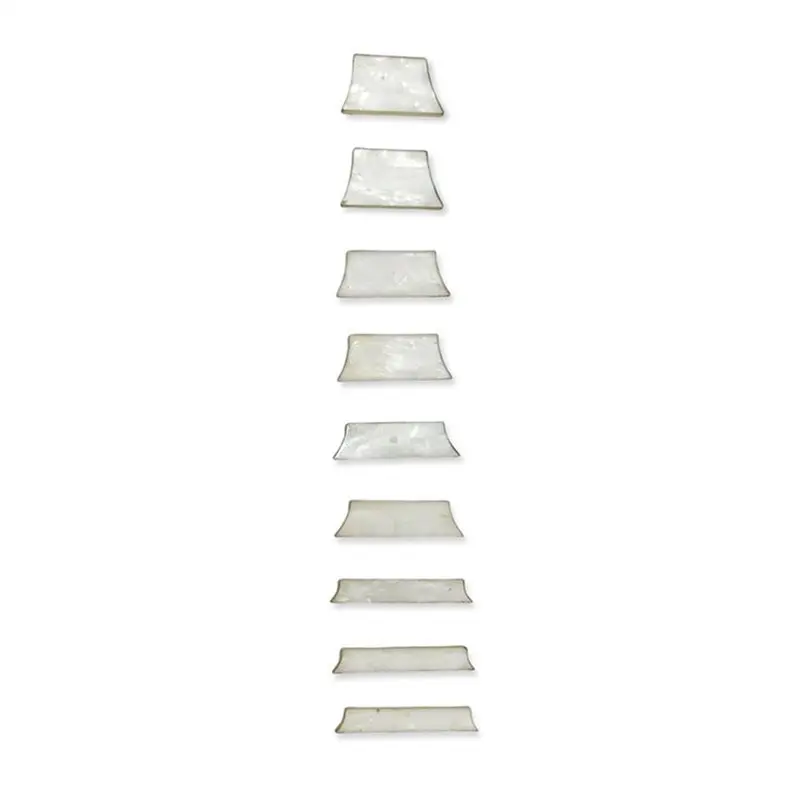 ABVB-Instrument Accessories, Finger Board Inlaid With White Shell Flower Pot, Electric Guitar Accessories, 9 Pieces Per Set
ABVB-Instrument Accessories, Finger Board Inlaid With White Shell Flower Pot, Electric Guitar Accessories, 9 Pieces Per Set