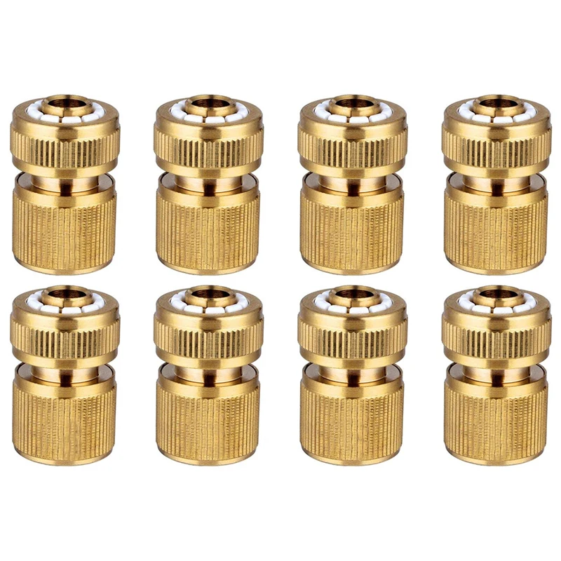 1/2 Inch Copper Quick Connector Garden Water Hose Tap Adaptor For Garden Irrigation Car Washing Water Gun Watering Use
1/2 Inch Copper Quick Connector Garden Water Hose Tap Adaptor For Garden Irrigation Car Washing Water Gun Watering Use
