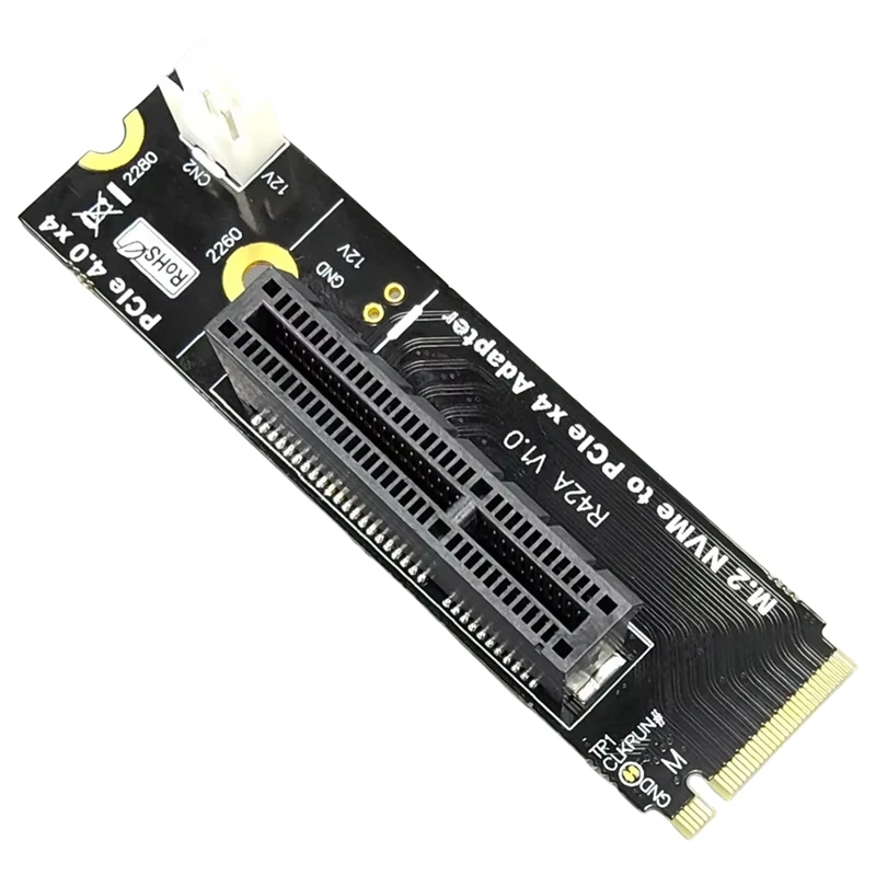 A53M Новая плата адаптера M2 Nvme Key-M для PCI-E 4.0 X4 Riser Card с шнуром питания SATA для M.2 M Key 2260 2280 SSD
A53M Новая плата адаптера M2 Nvme Key-M для PCI-E 4.0 X4 Riser Card с шнуром питания SATA для M.2 M Key 2260 2280 SSD