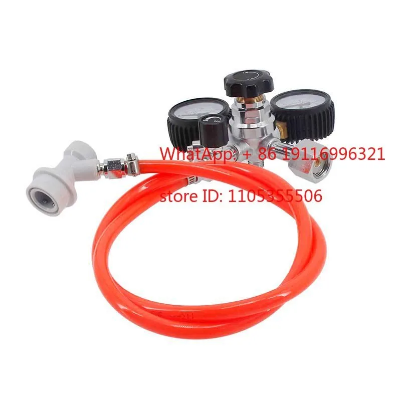 Craft carbon steel cylinder pressure reducing gauge KEG barrel C-O2 pressure reducing valve cylinder pressure regulating kit
Craft carbon steel cylinder pressure reducing gauge KEG barrel C-O2 pressure reducing valve cylinder pressure regulating kit
