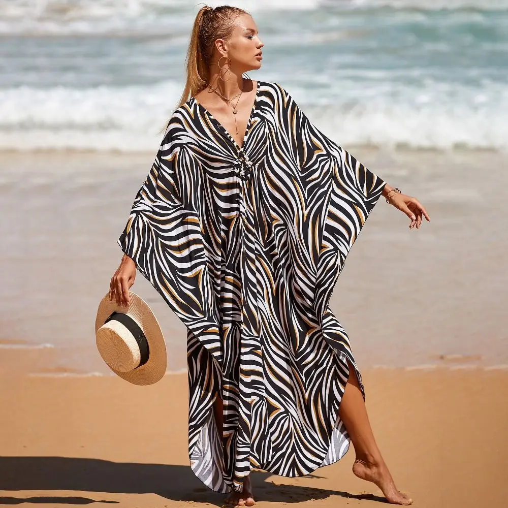 Fashion Boho Bikini Cover-ups Oversized Leopard Zebra Print Beach Cover Up Open Front Beach Cardigan For Women
Fashion Boho Bikini Cover-ups Oversized Leopard Zebra Print Beach Cover Up Open Front Beach Cardigan For Women