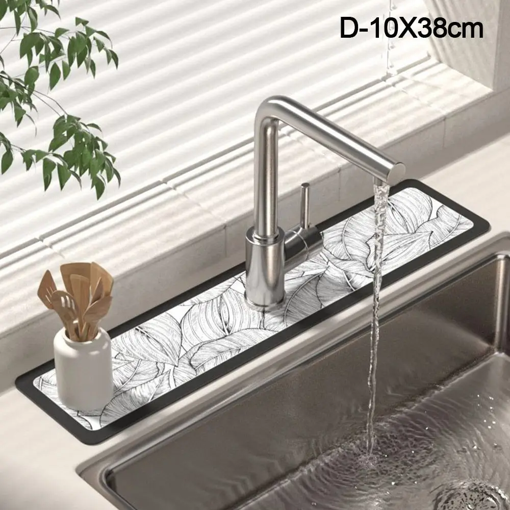 Diatomite Faucet Draining Mat Multifunction Convenient Non-Slip Absorbent Pad Splash Drying Mat Kitchen Bathroom Supplies
Diatomite Faucet Draining Mat Multifunction Convenient Non-Slip Absorbent Pad Splash Drying Mat Kitchen Bathroom Supplies