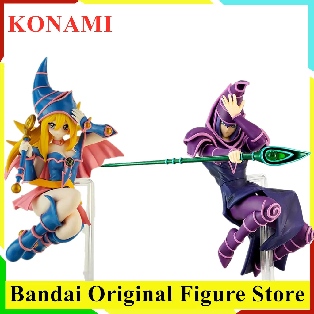 Оригинальная аниме-фигурка KONAMI Dark Magician Girl Black Magician, игрушки из ПВХ Yu-Gi-Oh! Официальная карточная игра, фигурка куклы в подарок
Оригинальная аниме-фигурка KONAMI Dark Magician Girl Black Magician, игрушки из ПВХ Yu-Gi-Oh! Официальная карточная игра, фигурка куклы в подарок