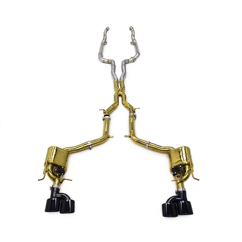 Race Valved Sport Exhaust For Mercedes-Benz C63 AMG W204 6.2 2011-2015 Stainless Steel Plating Gold Catback Straight Downpipe
Race Valved Sport Exhaust For Mercedes-Benz C63 AMG W204 6.2 2011-2015 Stainless Steel Plating Gold Catback Straight Downpipe